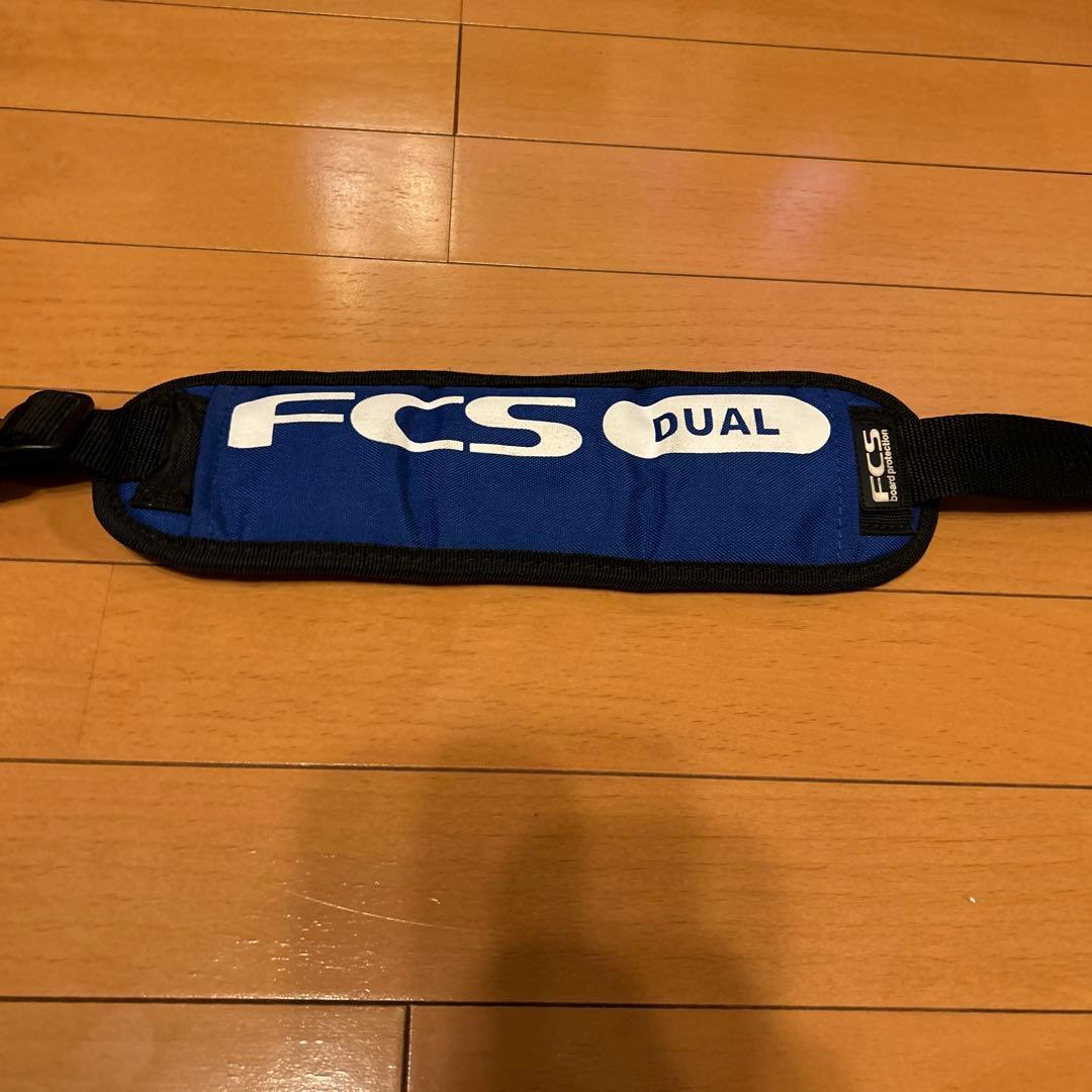 FCS サーフボードトラベルハードケース シルバー/ブルー　2枚収納可能　6.7