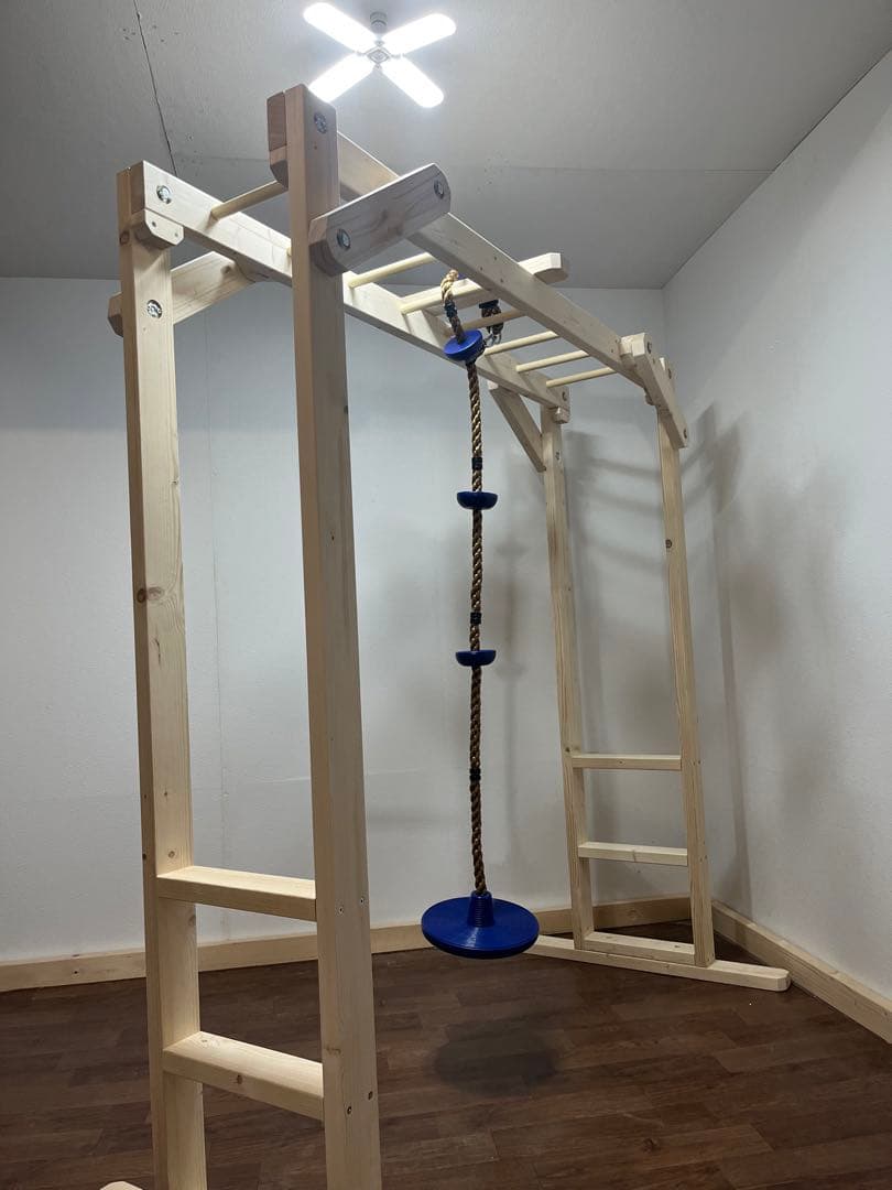 タイプC 高さ固定　ブレキエーション　雲梯　うんてい　室内遊具　知育玩具