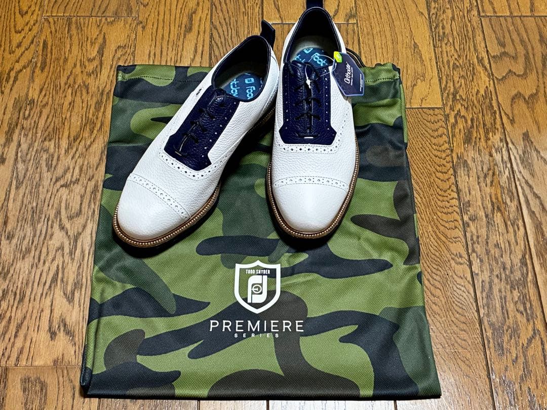 フットジョイ × トッド・スナイダー プレミアシリーズ ゴルフシューズ(完品)