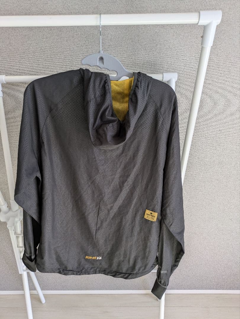 SAYSKY ブラック ウィンドブレーカー S