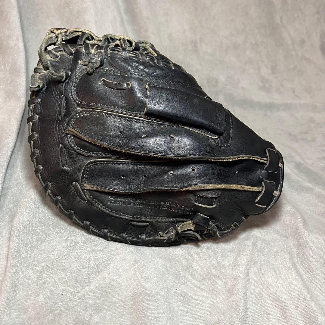 Mizuno ビューリーグ　ソフトボールグローブ キャーストミット　青ビュー