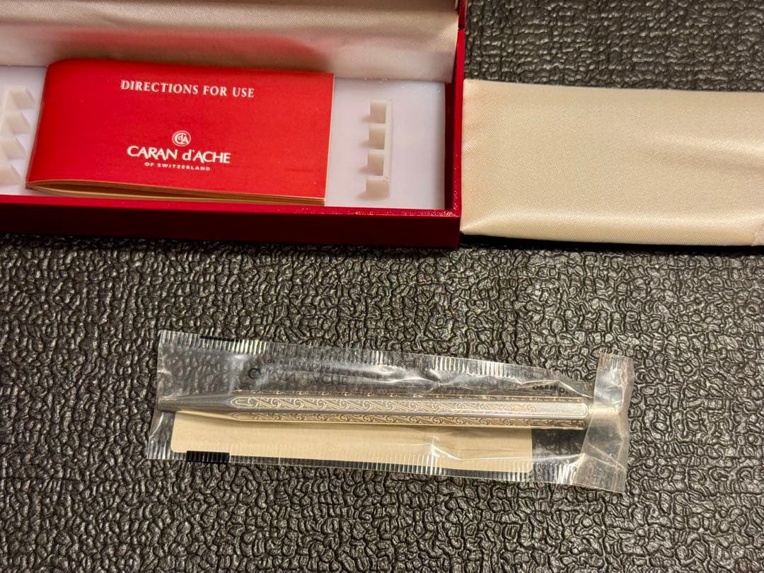 【Ag925】カランダッシュ アンモナイト 旧ロゴ当時もの（希少旧赤パッケージ）