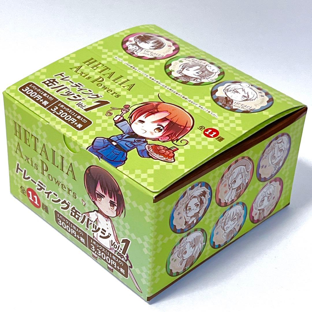 【BOX全11種】ヘタリア トレーディング缶バッジ コンプリートBOX カナリア