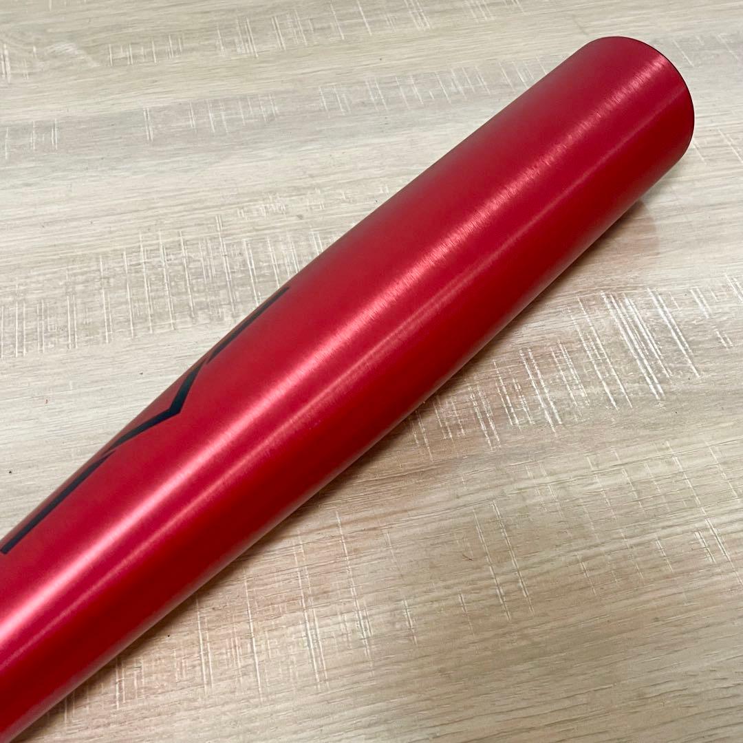 ゼット 野球 金属製 トレーニングバット 84cm レッド BTT10084