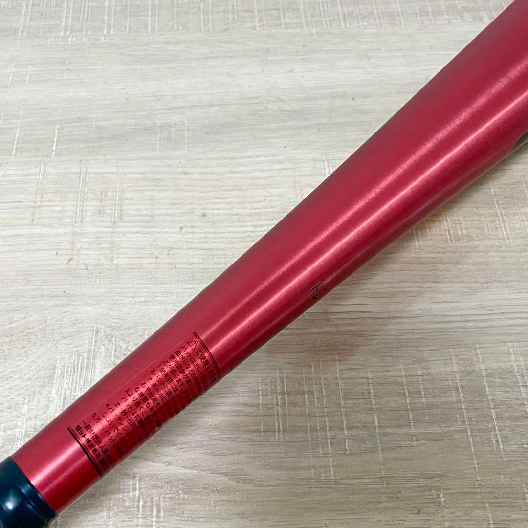 ゼット 野球 金属製 トレーニングバット 84cm レッド BTT10084