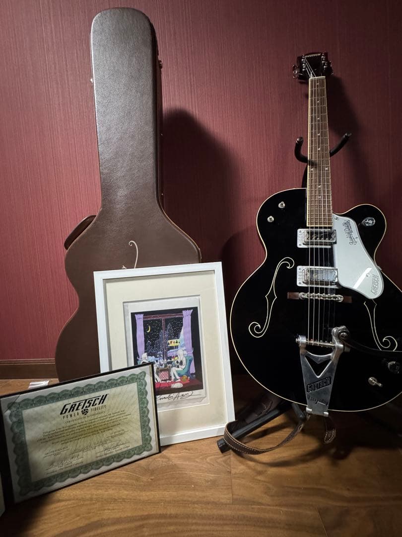 GRETSCH G6119T-65KA Black Cat 浅井健一シグネチャー