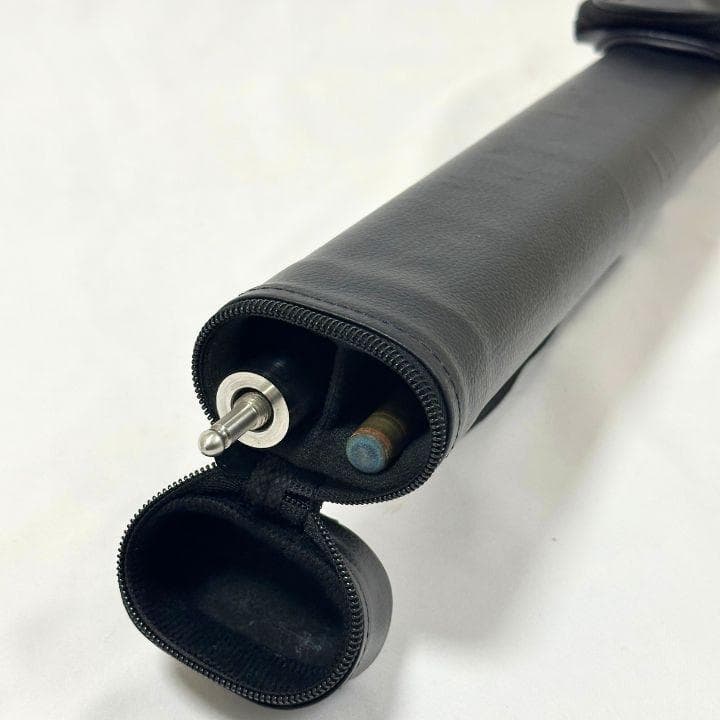 ビリヤードキュー 2ピース 149cm ケース付 曲がりなし ジョイント プレイ