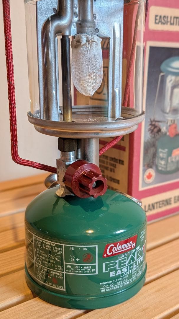 ビンテージ Coleman PEAK 1 MODEL 222 ランタン