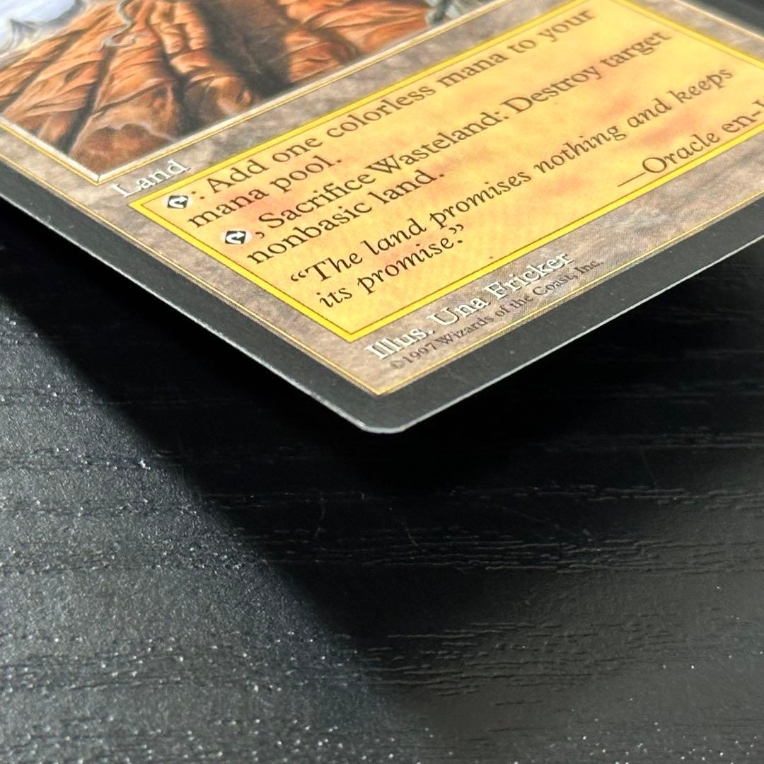 MTG 不毛の大地 英語 初版 2枚