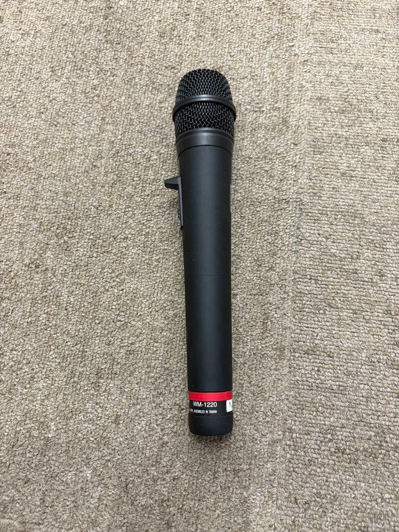 【極美品】TOA ワイヤレスマイク ハンド型 WM-1220 動作良好 希少純正