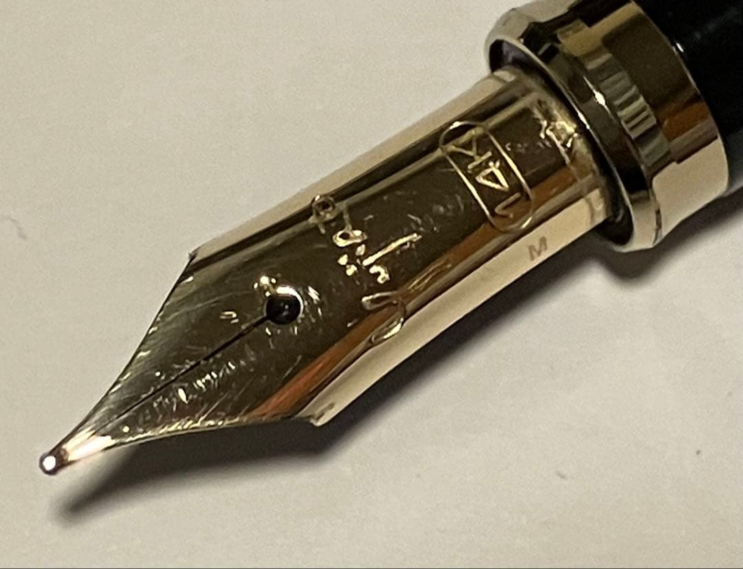 セーラー 万年筆 石原裕次郎モデル 14K M字 大型 当たり個体