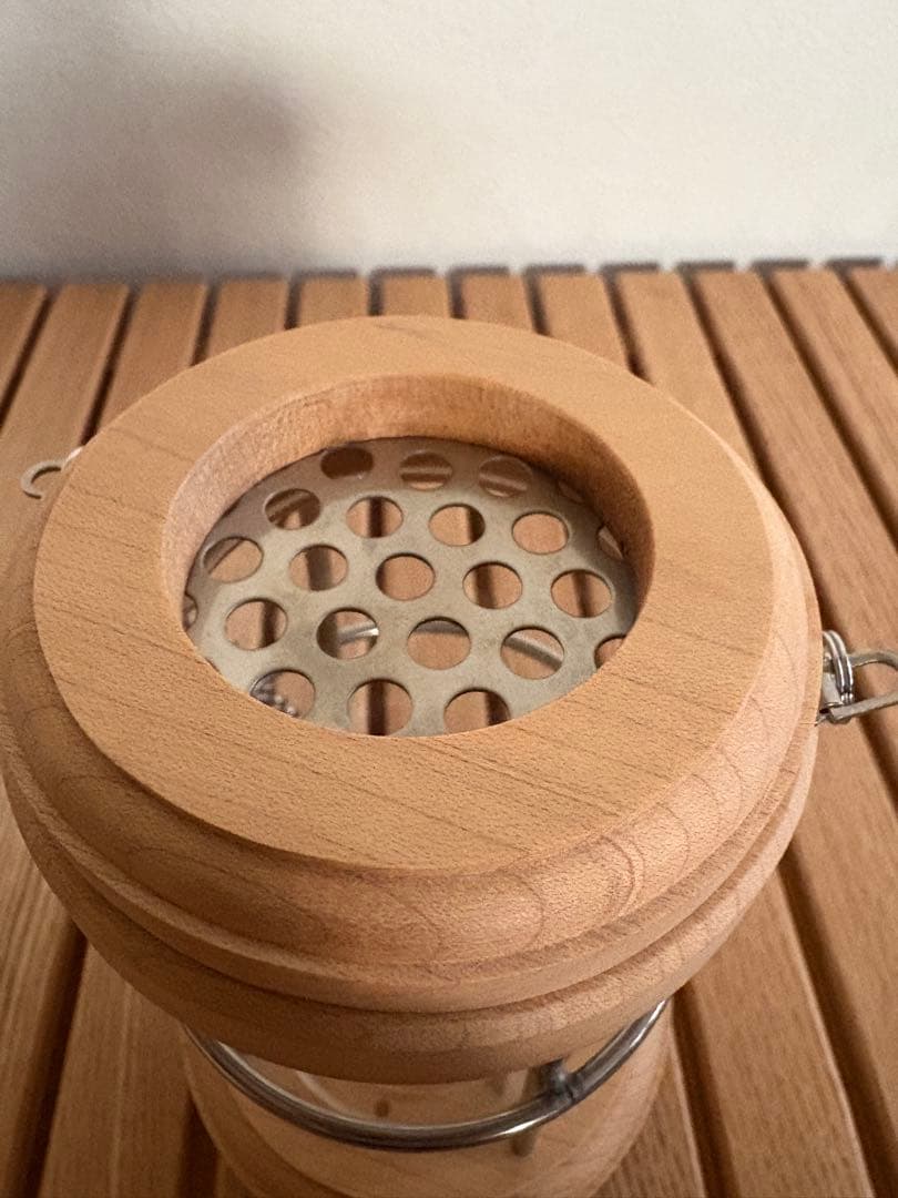 木製 ランタン オイルランプ ハンドメイド