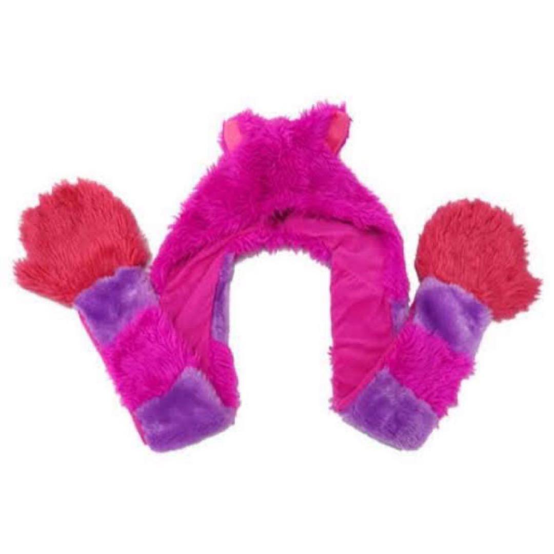 ディズニーチェシャ猫 マフラーファンキャップ