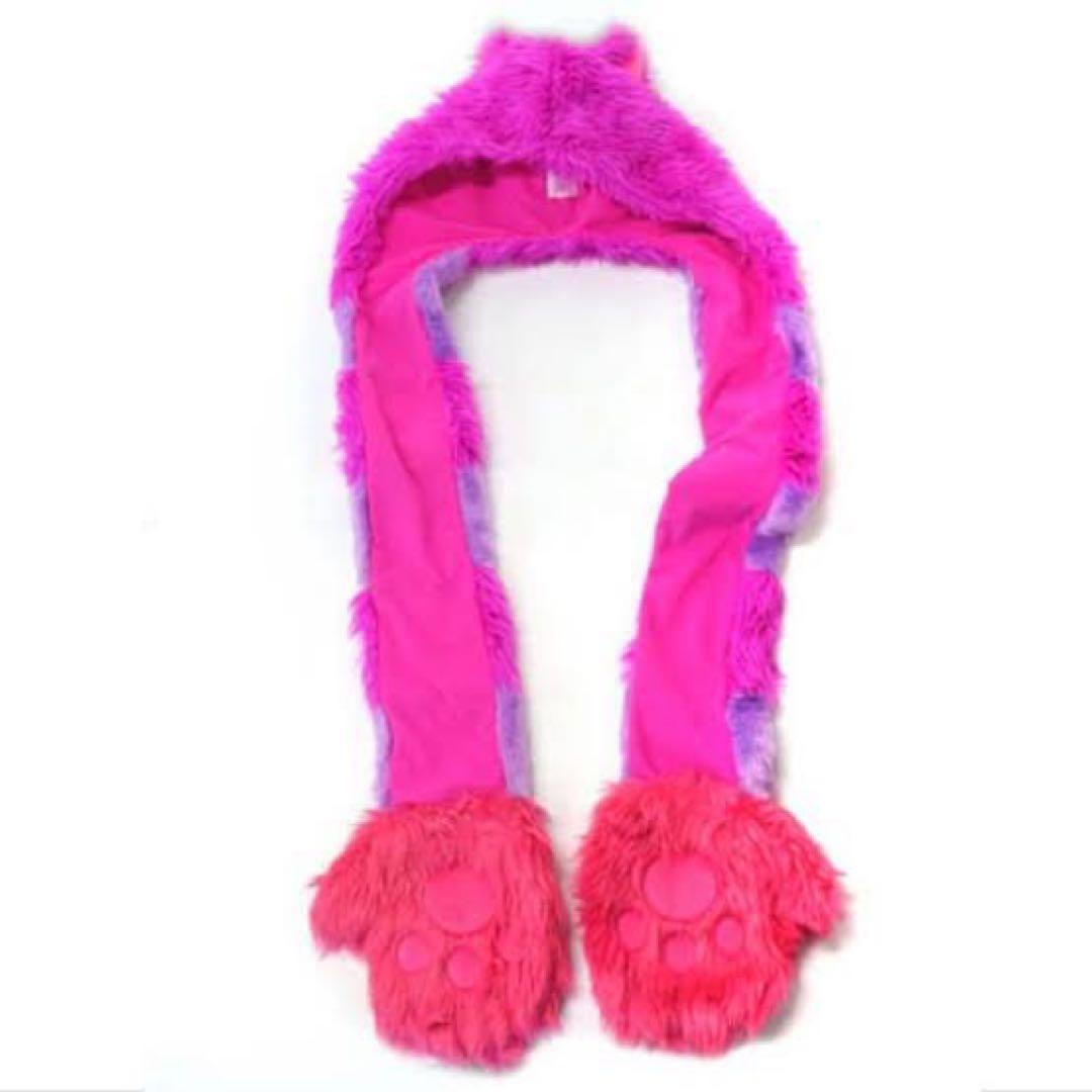 ディズニーチェシャ猫 マフラーファンキャップ