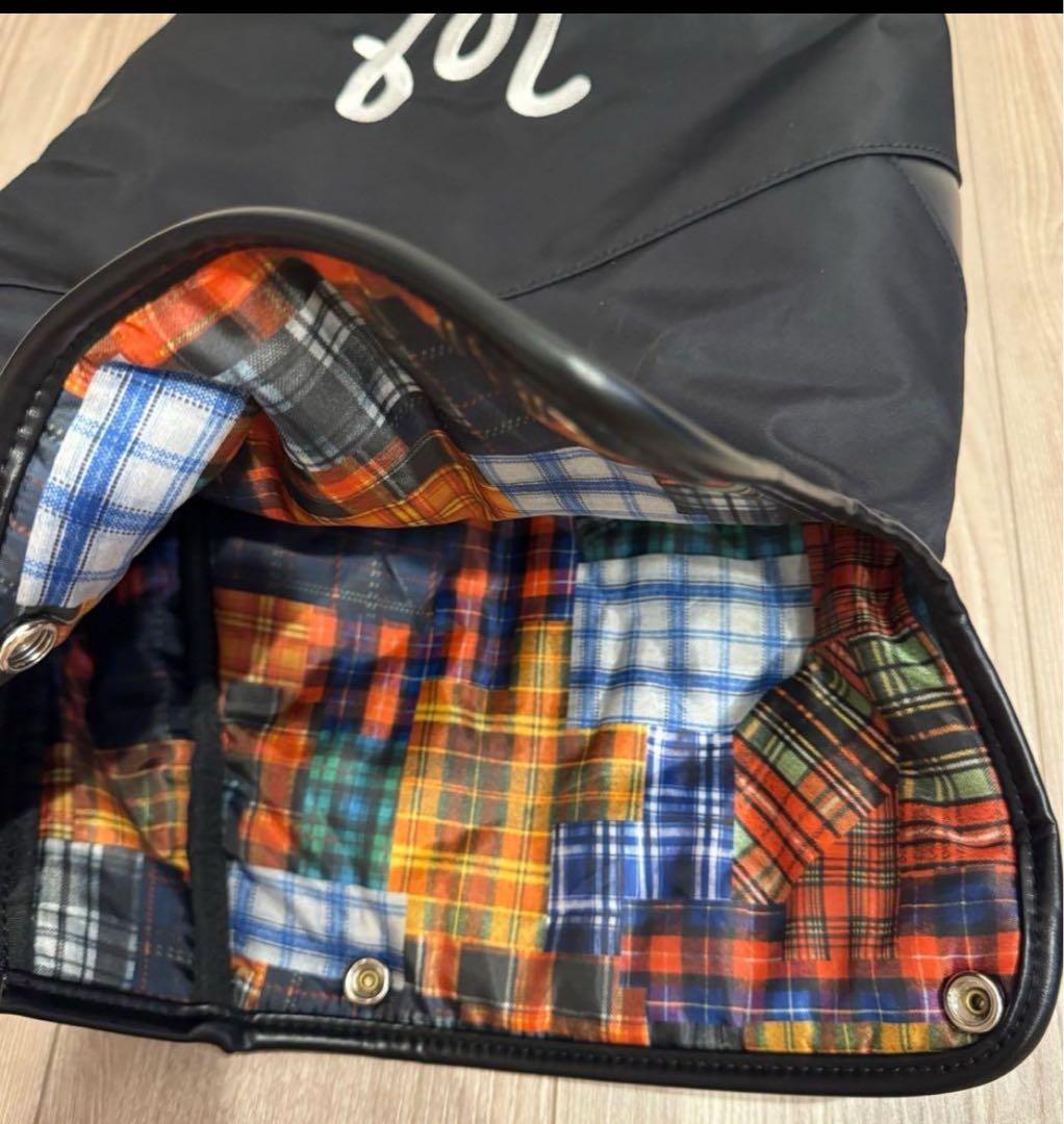 Malbon × PORTER コラボ　キャディーバッグ　黒　中古品