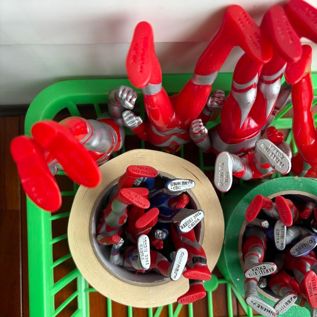 【まとめ売り】【【レトロ】ウルトラマン　怪獣　フィギュア　グッズ　(8-034