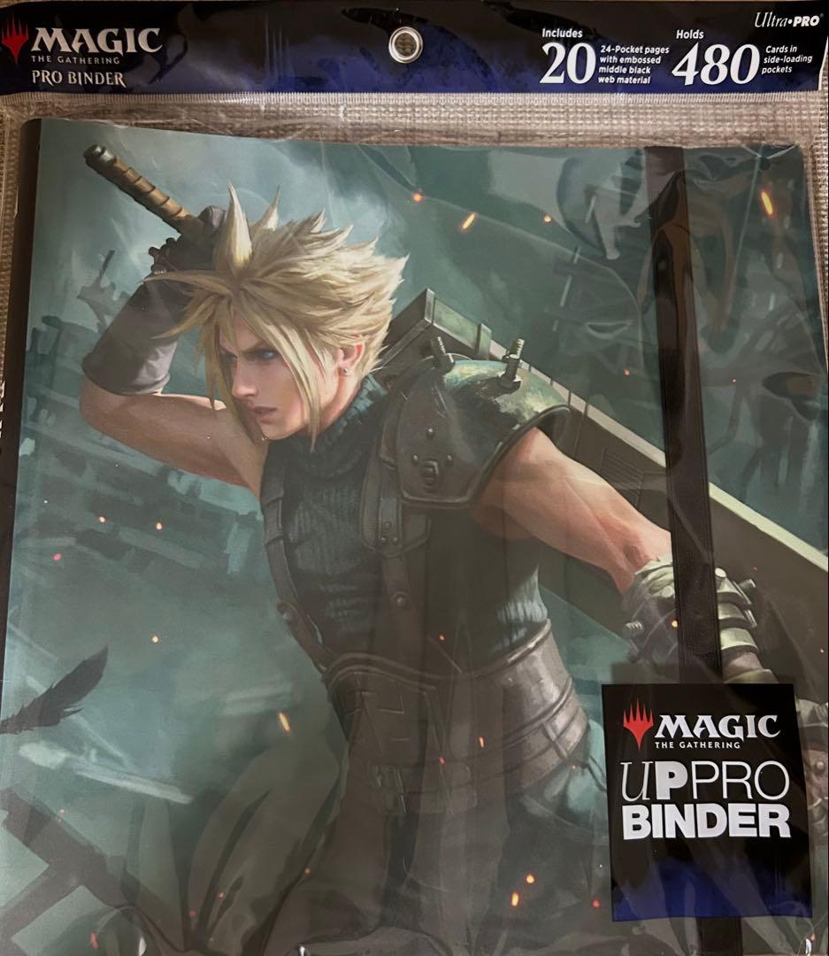 mtg FF コラボ バインダー クラウド セフィロス ウルトラプロ