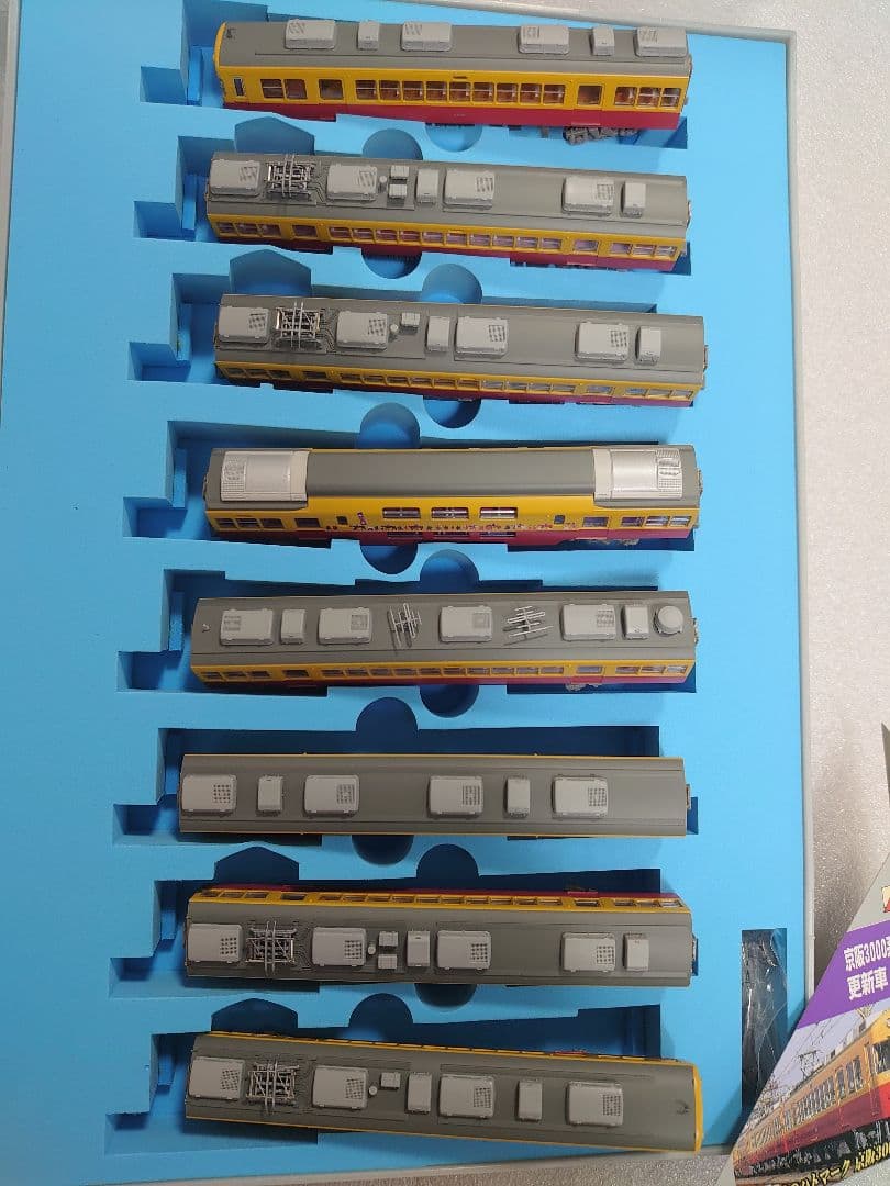８両美品 京阪 3000系 更新車 ダブルデッカー付 マイクロエース