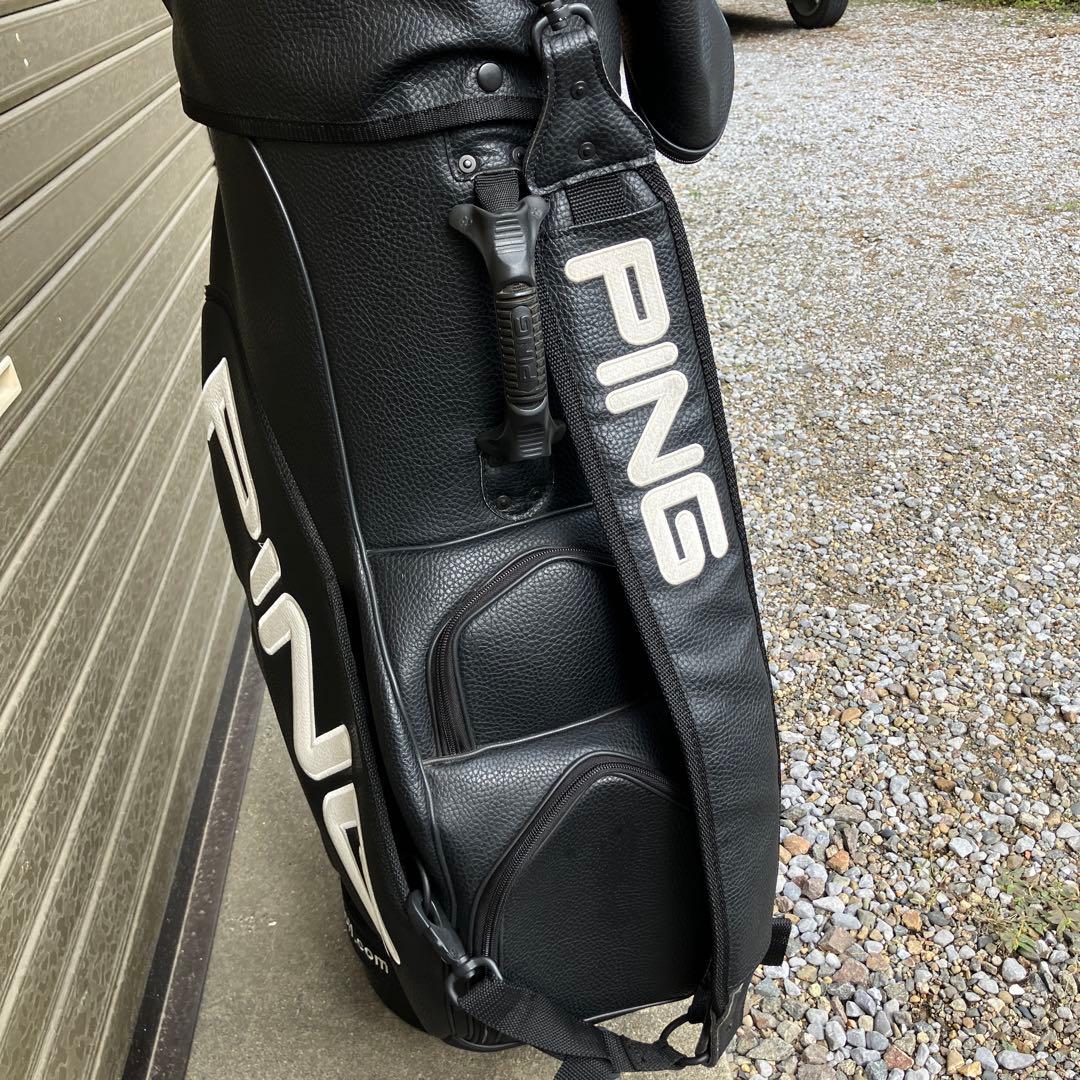 PING ゴルフバッグ ブラック　10インチ