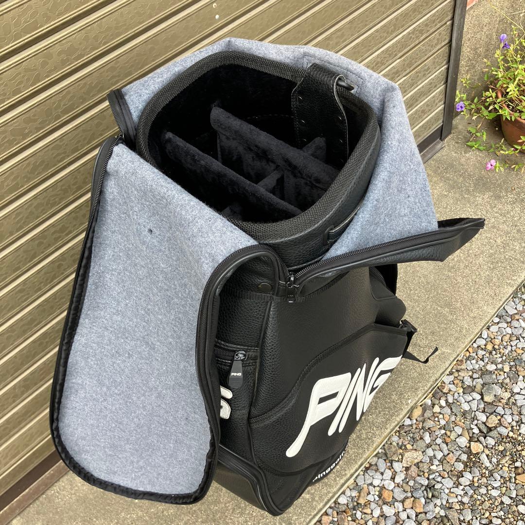 PING ゴルフバッグ ブラック　10インチ