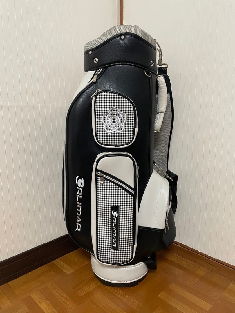 zuzuORLIMAR キャディバッグ 軽量 8.5型 ブラックレディス