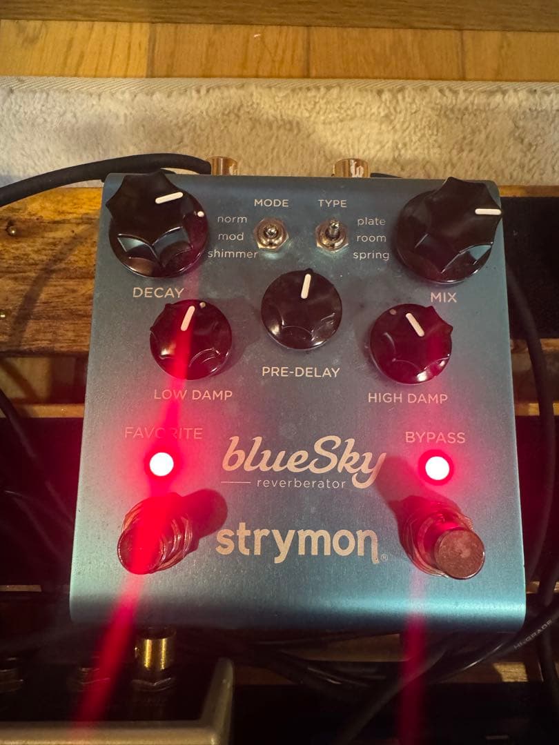 strymon blueSky リバーブペダル