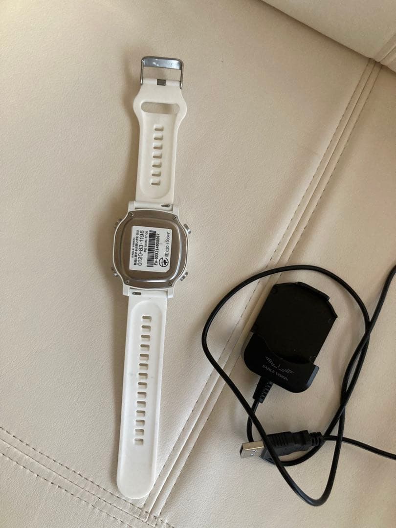 イーグルビジョン☆GPSナビ　ウォッチ白美品