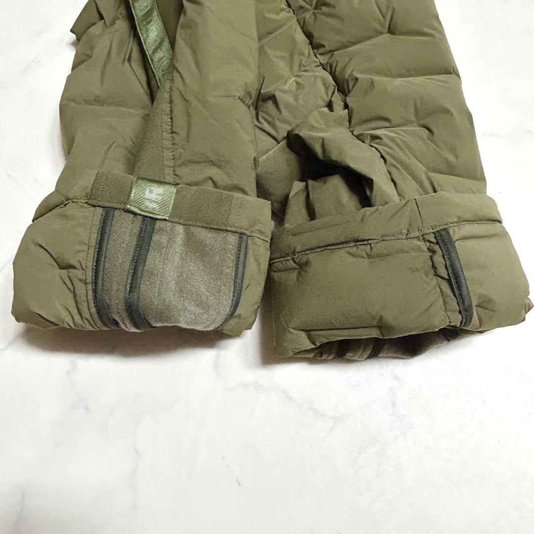 極美品／希少L✨ブリーフィング ダウン90%パンツ 24AW オリーブ極暖ゴルフ