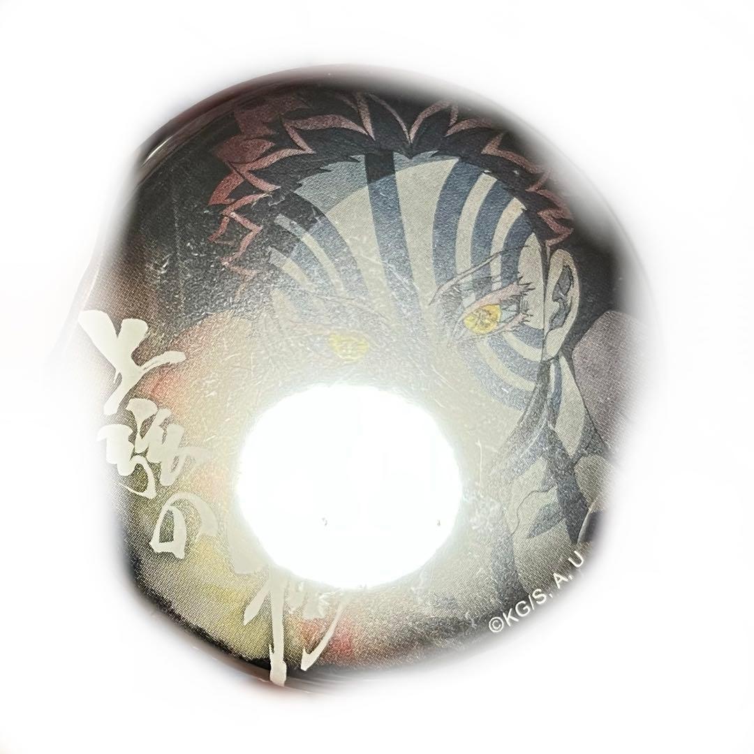 鬼滅の刃 猗窩座 上弦集結 缶バッチ