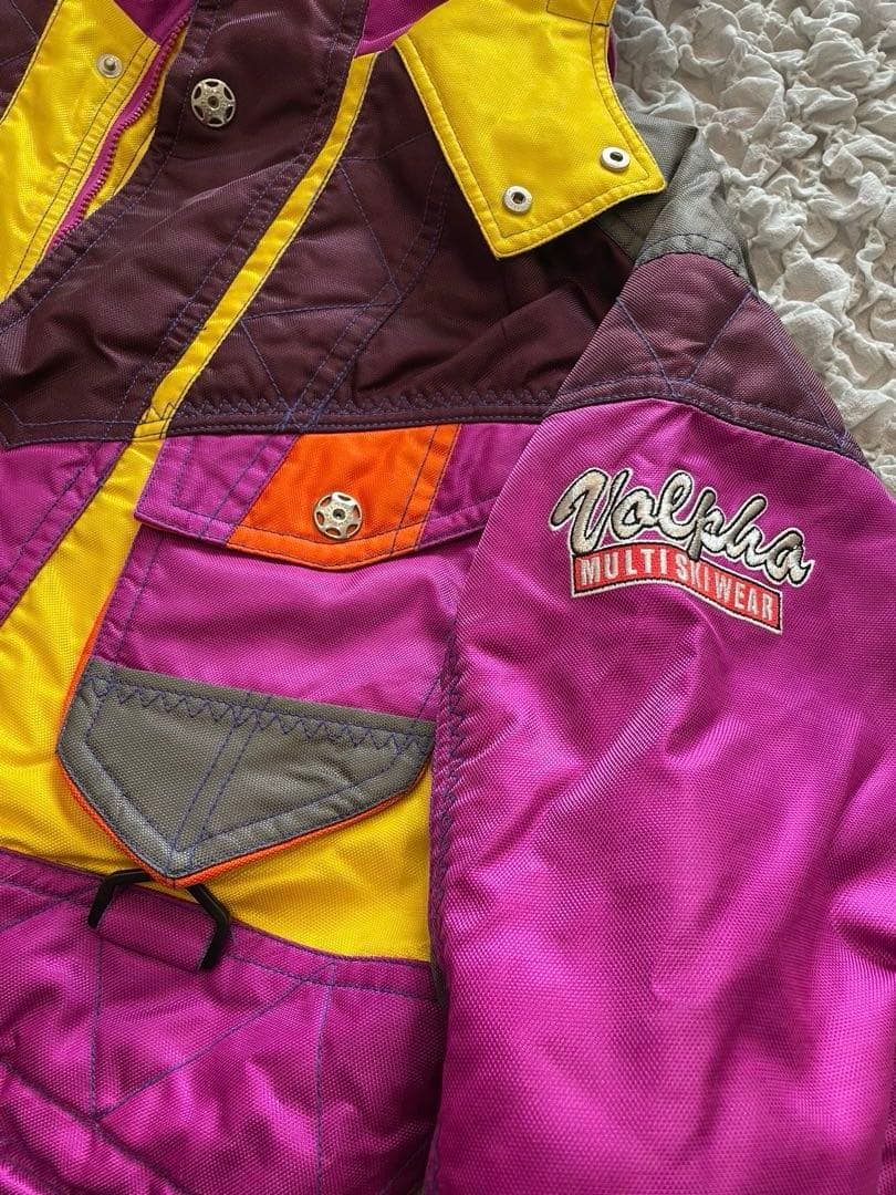 VOLPHA スキーウェア スノボ　雪　旅行　メンズ　上L下M 90s レトロ