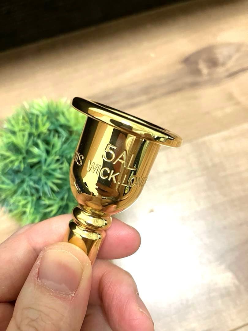 ロンドンフィル系 デニスウィック ヘリテージ トロンボーン マウスピース 5AL