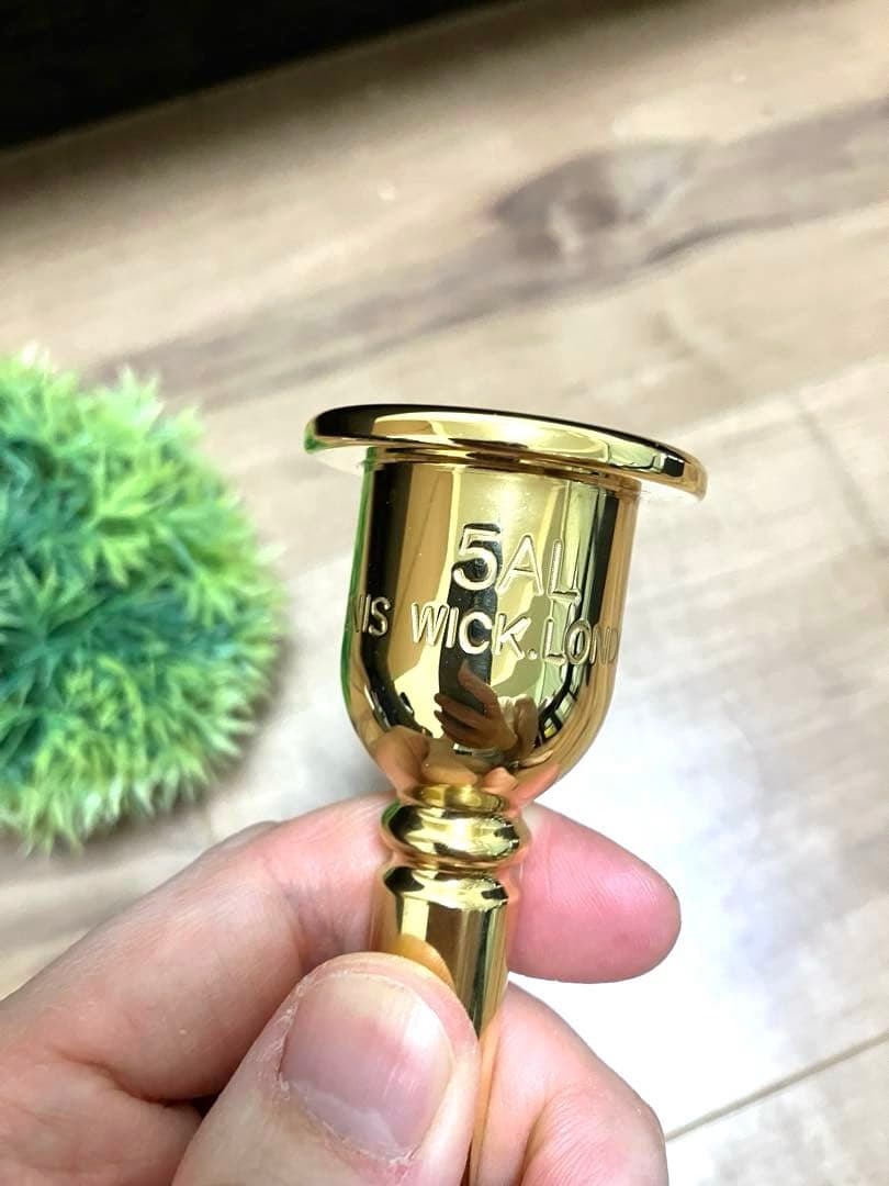 ロンドンフィル系 デニスウィック ヘリテージ トロンボーン マウスピース 5AL