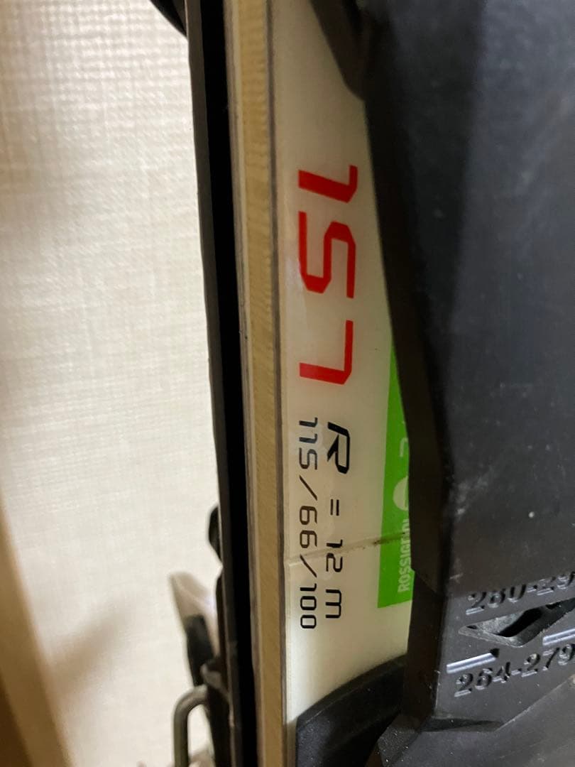 ロシニョール　Rossignol 157cm Lookビンディング