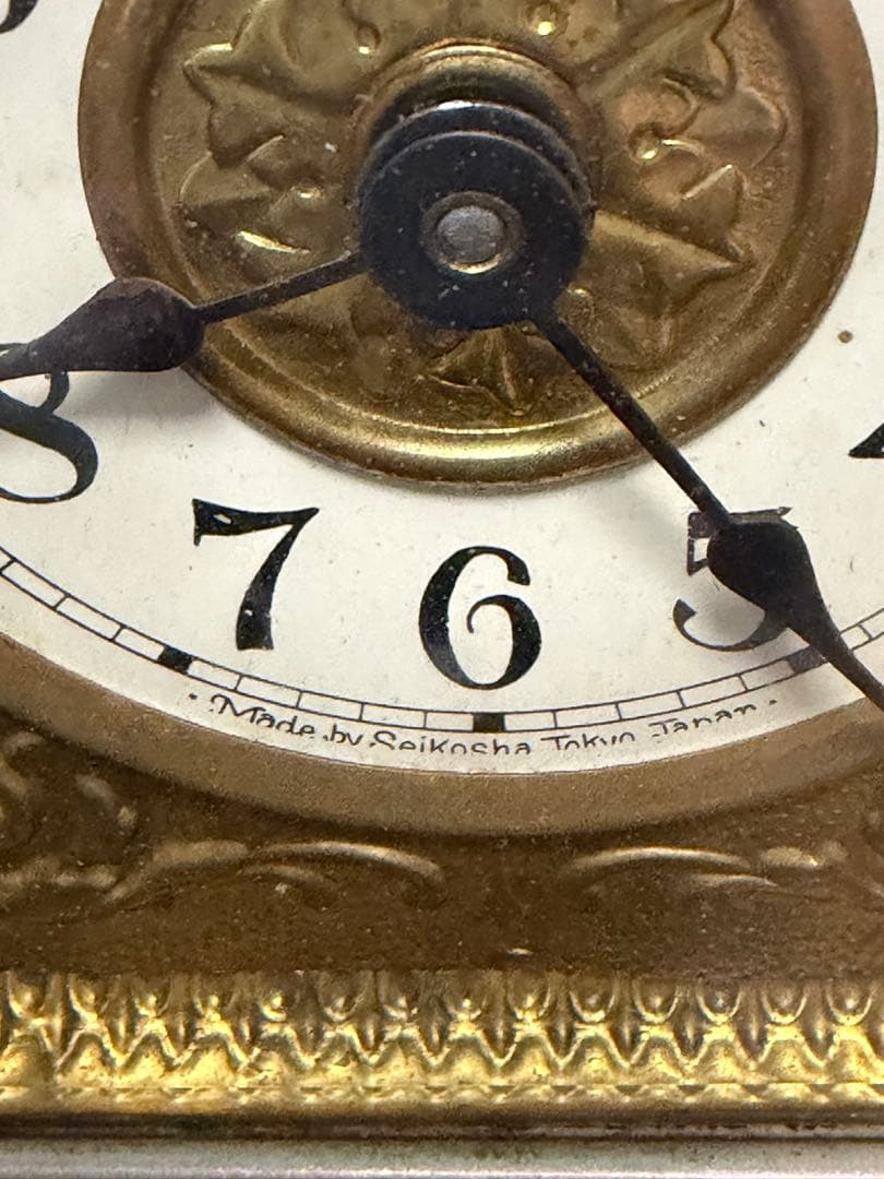 お値下げ 精工舎（現セイコー） 置き時計 アンティーク ジャンク