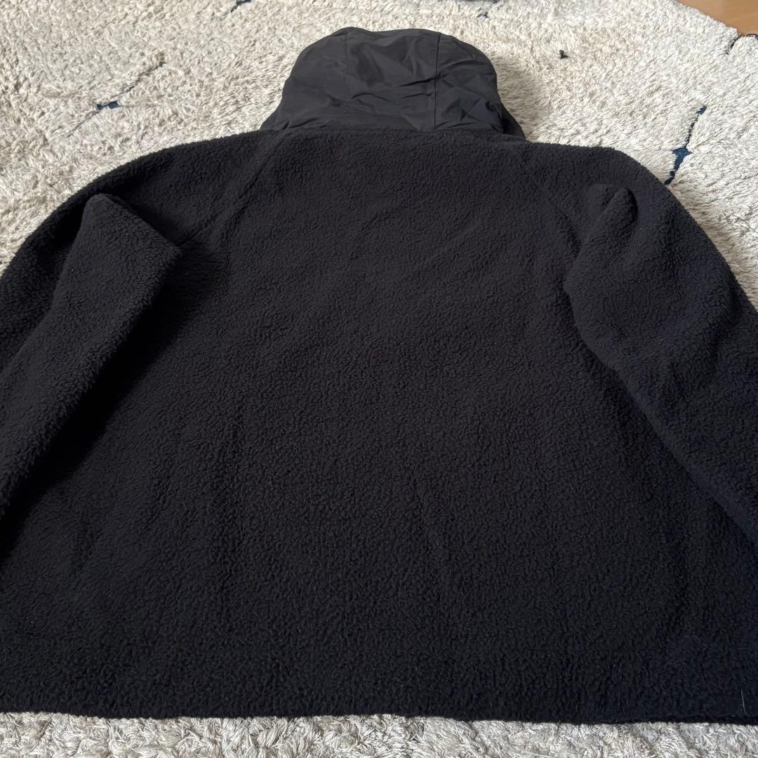 【タグ付き✨】ブリーフィング　フリース　ボア　ジャケット　ジップ　中綿　ブラック