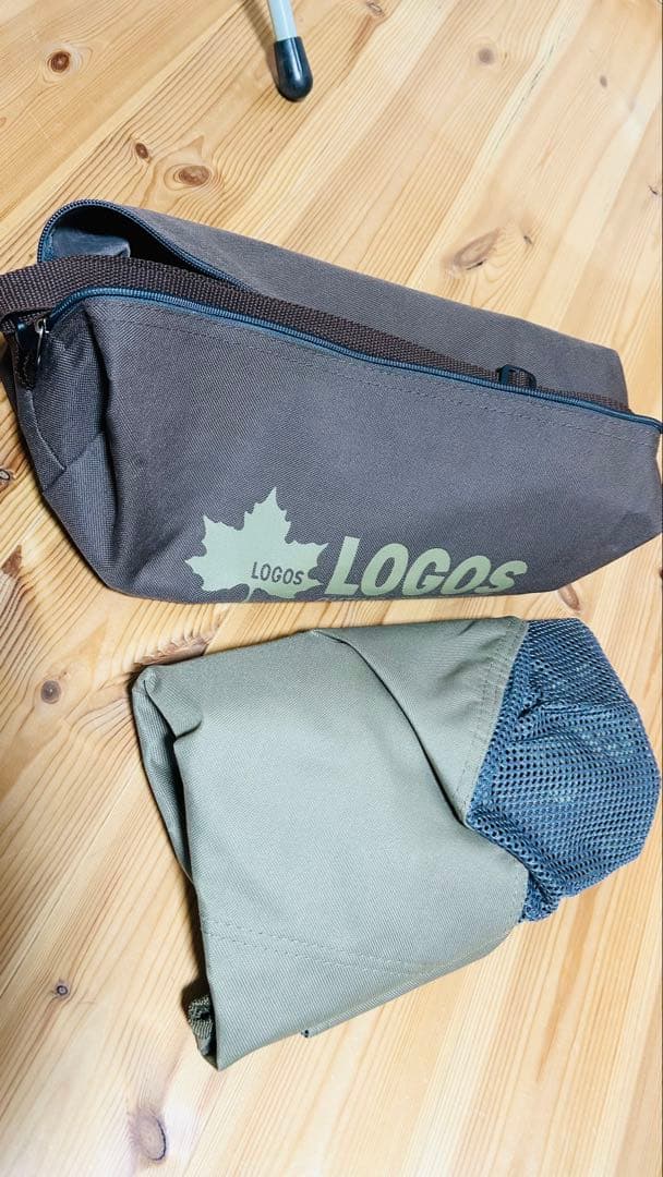 ☆お値下げ 未使用☆ロゴスLOGOS Life 回るんチェア ブラウン 2脚