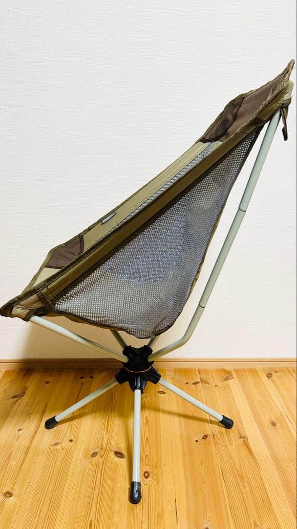 ☆お値下げ 未使用☆ロゴスLOGOS Life 回るんチェア ブラウン 2脚