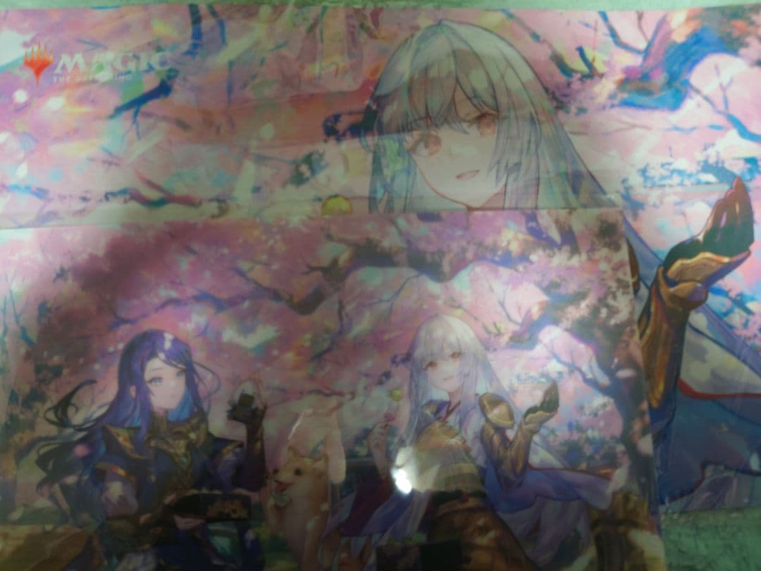 MTGプレイマット《放浪皇のお花見》放浪皇ver 藤ちょこ様　ラストドローまとめ