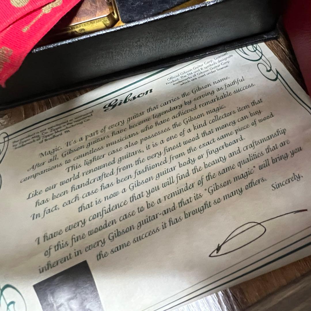 ZIPPO 【Gibson】メイプルウッド