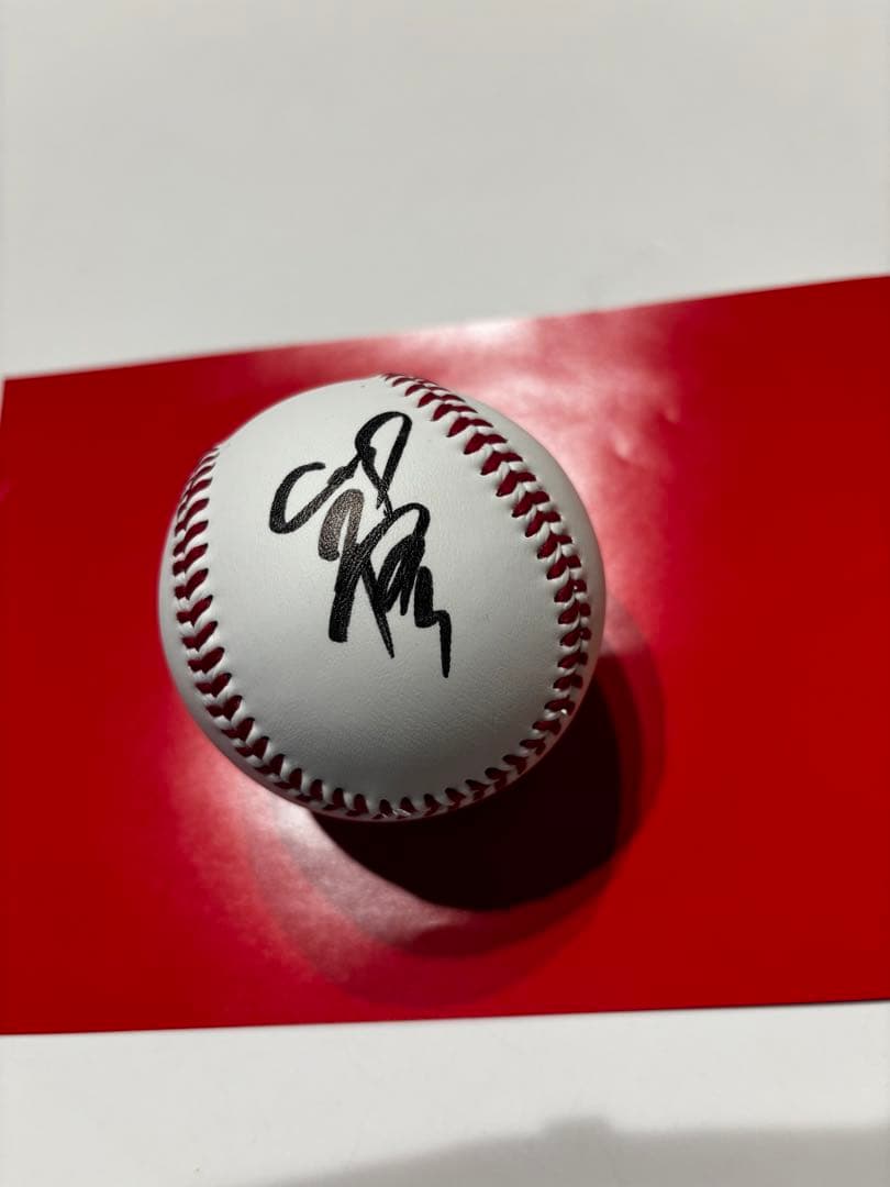 広島　カープ　秋山翔吾選手　直筆サインボール