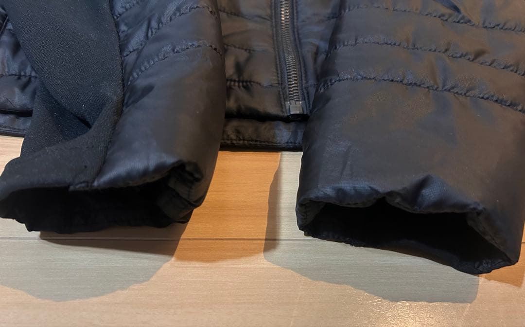 【美品】Srixon スリクソン デサント ゴルフ ダウン ジャケット ブラック