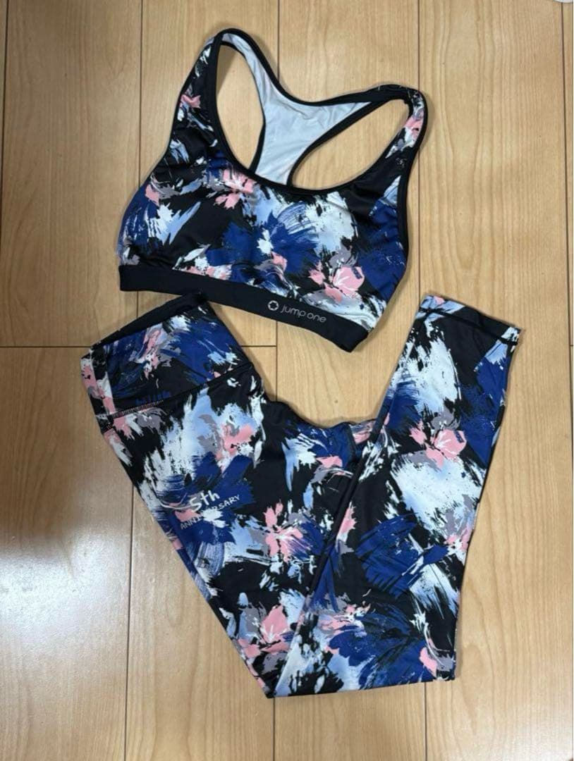 Jumpone ジャンプワン 柄ブラトップ レギンス 34