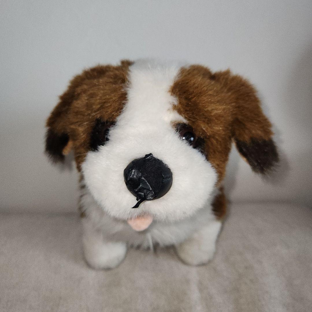セントバーナード 子犬 BIG ぬいぐるみ レトロ