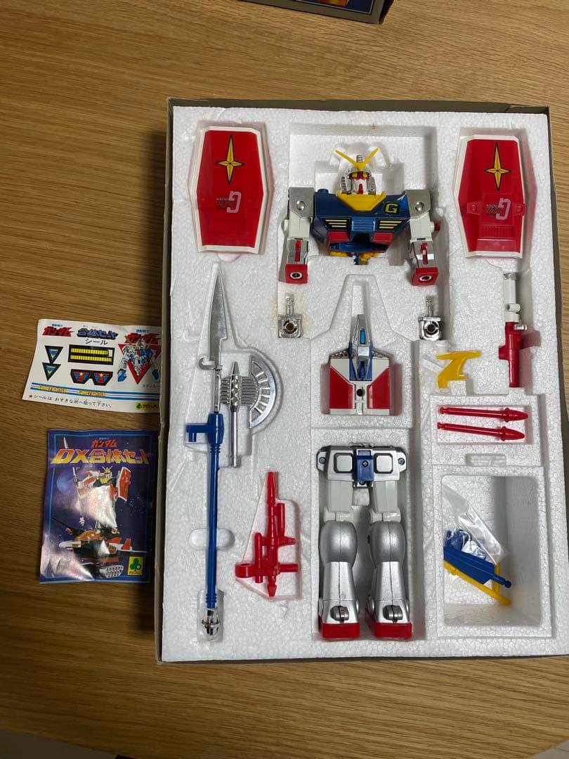 クローバー 機動戦士ガンダム 合体セット 超合金 昭和レトロ