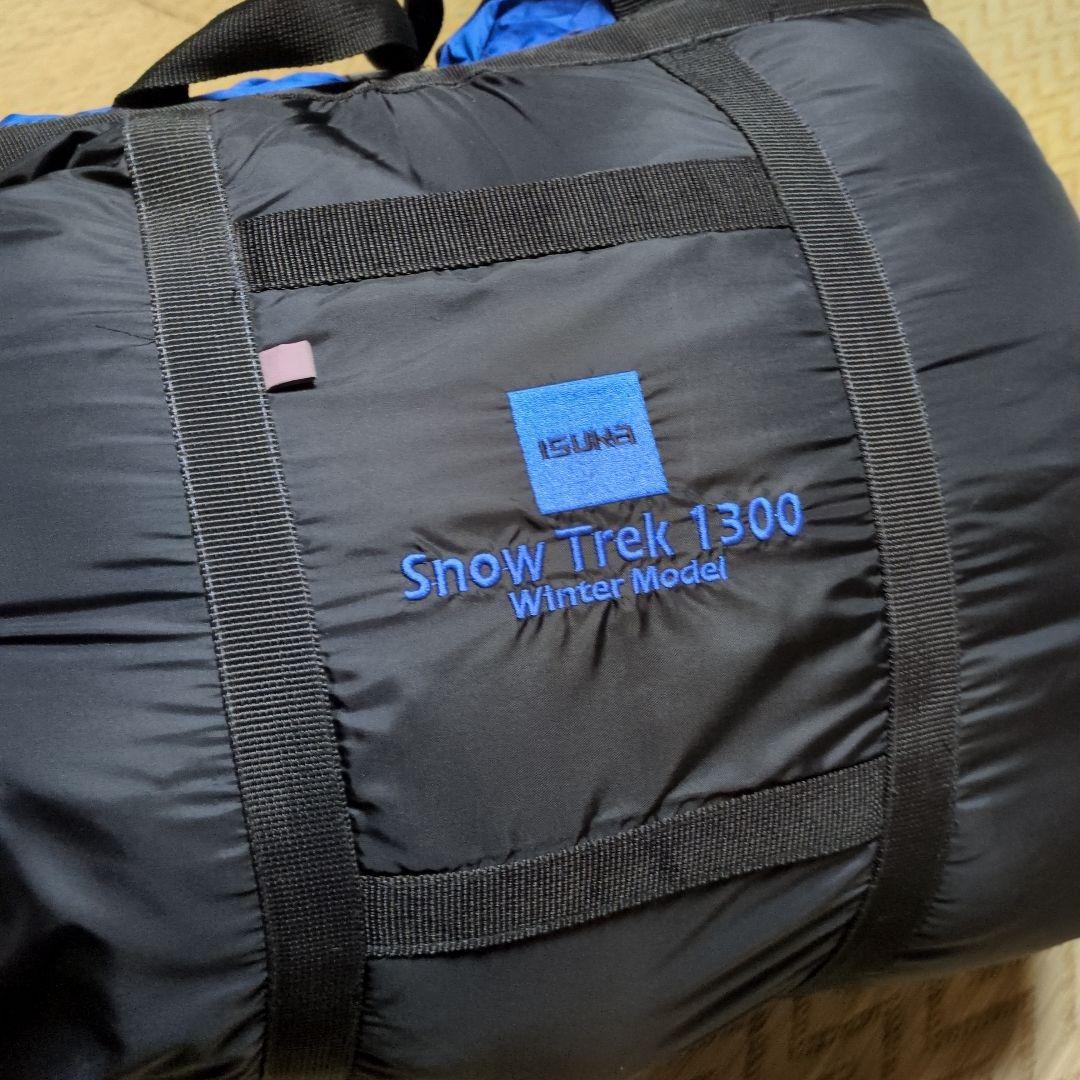【美品】ISUKA スノートレック1300 冬モデル　イスカ　シュラフ寝袋