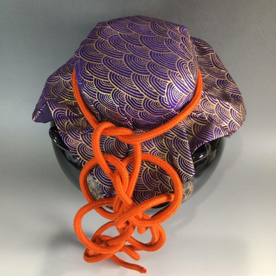 Ｐ１１２　飾壷　『平安　万代草山造』『茶壷』　共箱　茶道具