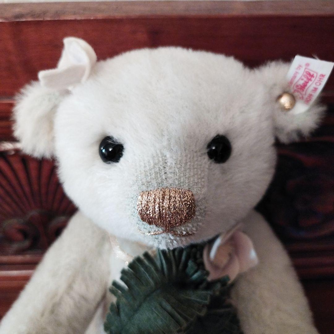 シュタイフ社製テディベア•クリスマスローズ