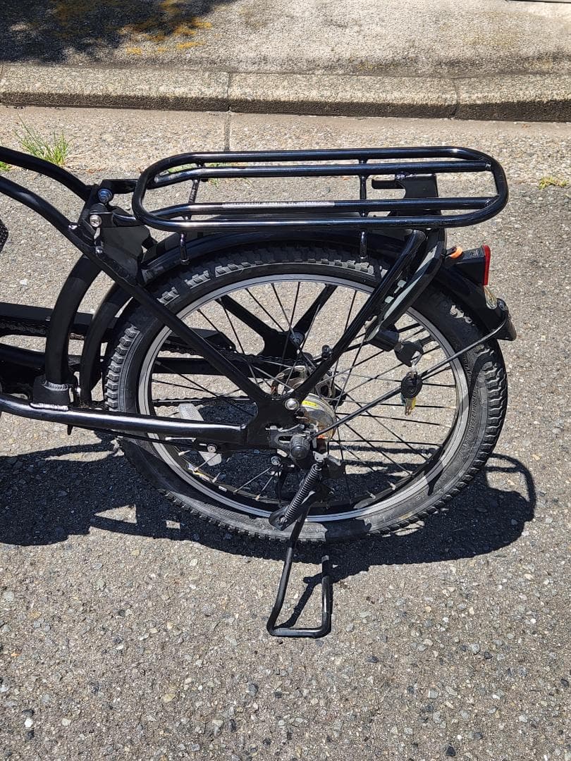 パナソニック 電動アシスト自転車 SW 20型 8Ah 黒 BE-ELSW01B