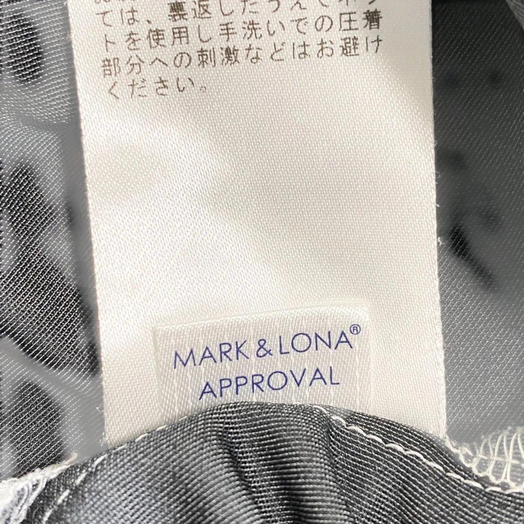 MARK&LONA モックネック　半袖 Tシャツ スカル　ゴルフ　L 伸縮性