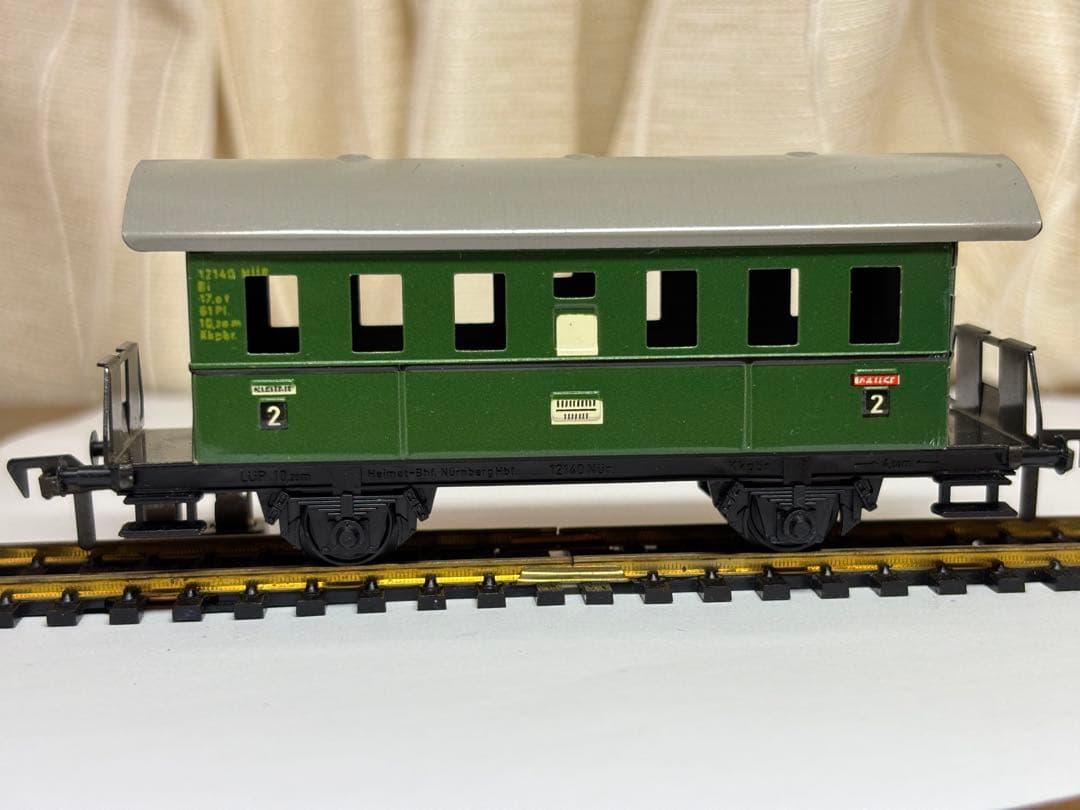 fleischmann HOゲージ 1304 蒸気機関車 客車3両レール一式